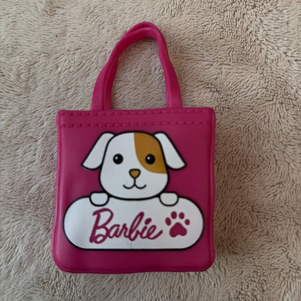 Barbie Accessories Pet‎ Shop Boutique Puppy Dog Tote Bag Purse B11